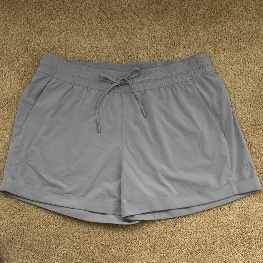 Women's Gray Athletic Shorts